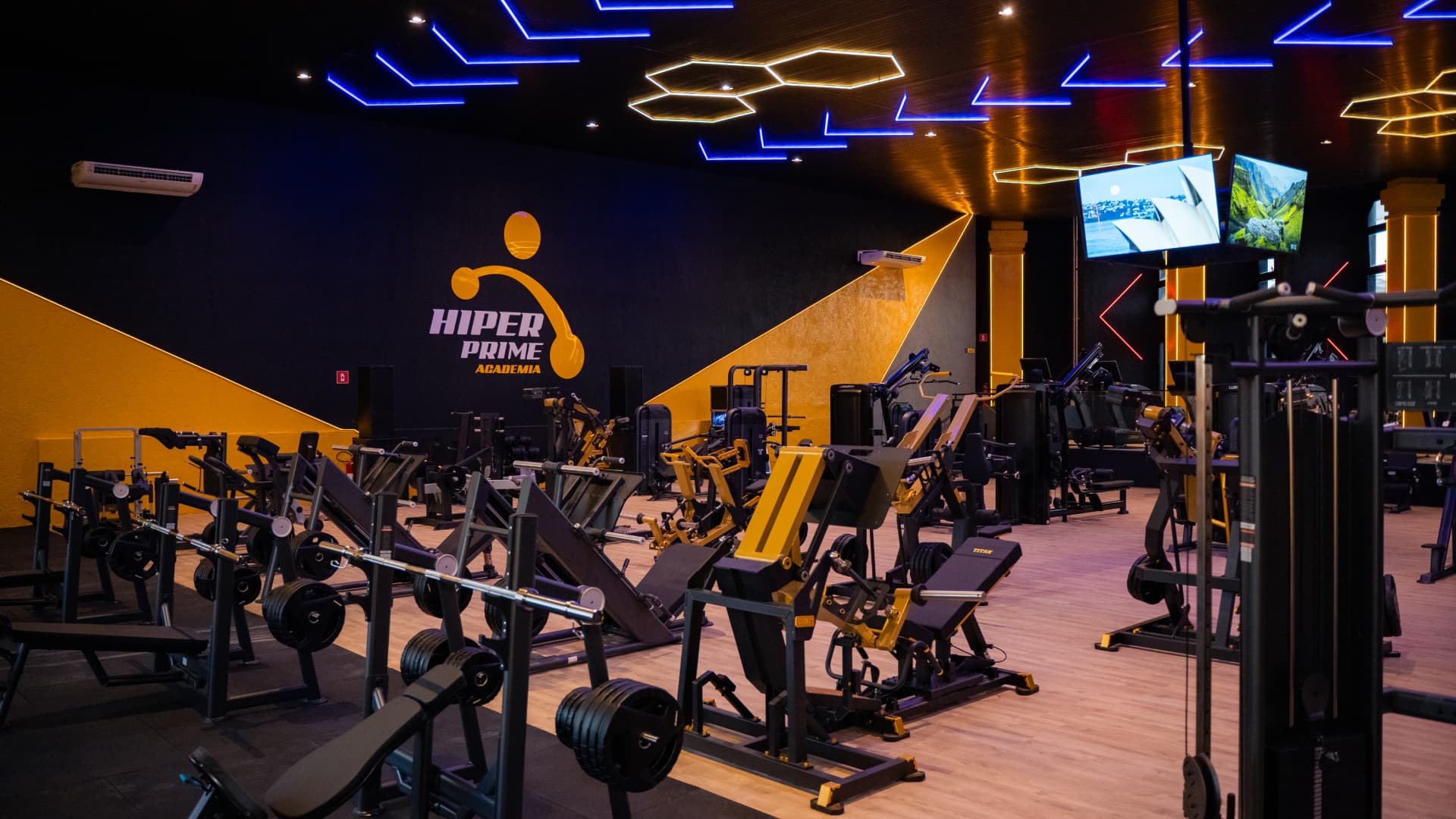 Ambiente de treino da Hiper Prime