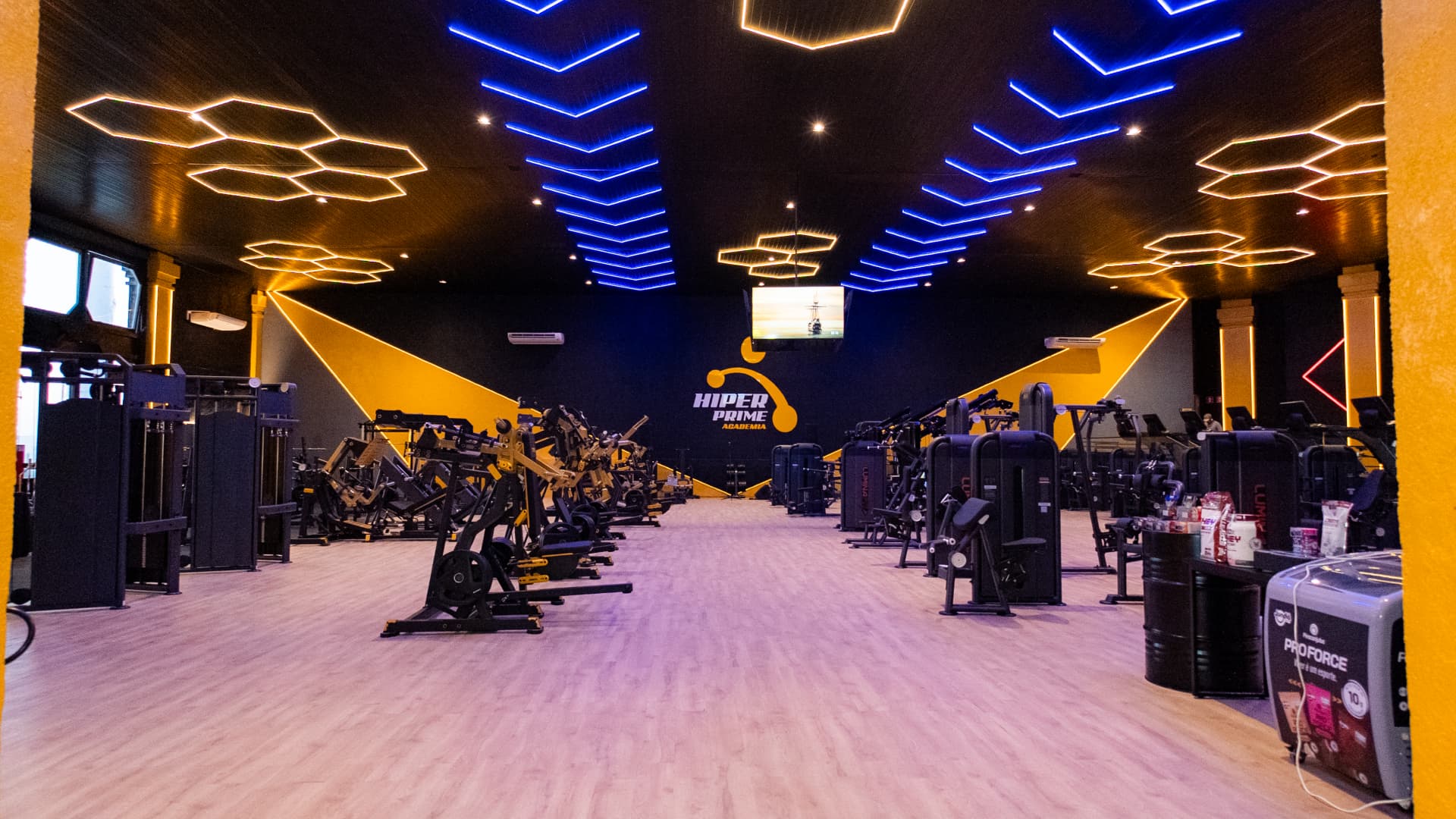 Ambiente de treino da Hiper Prime