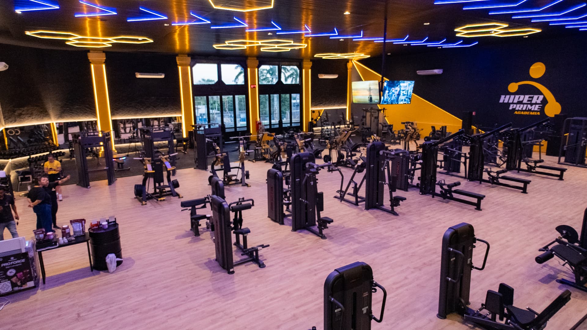 Ambiente de treino da Hiper Prime