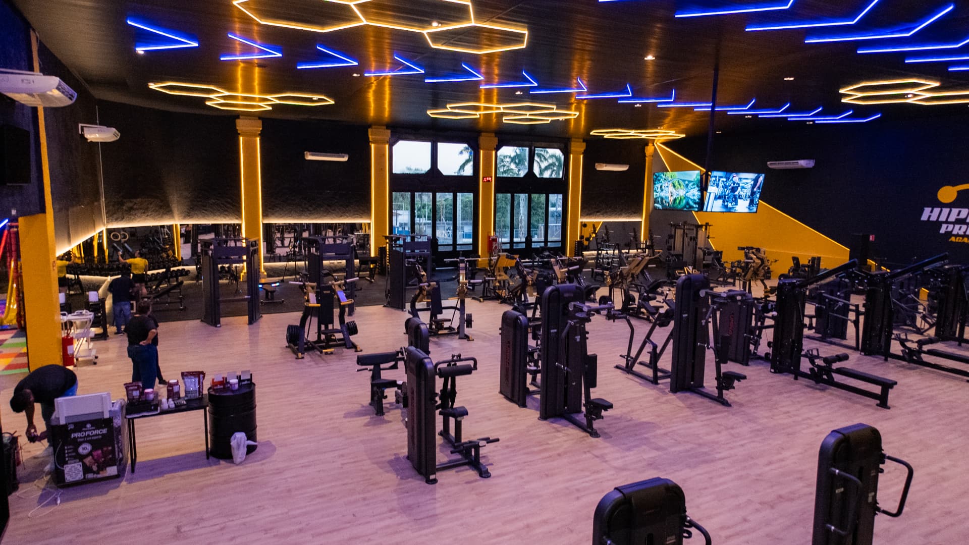Ambiente de treino da Hiper Prime