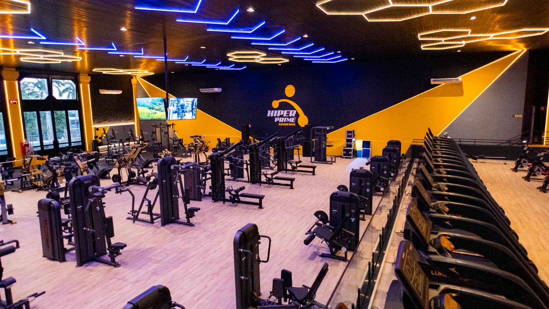 Ambiente de treino da Hiper Prime