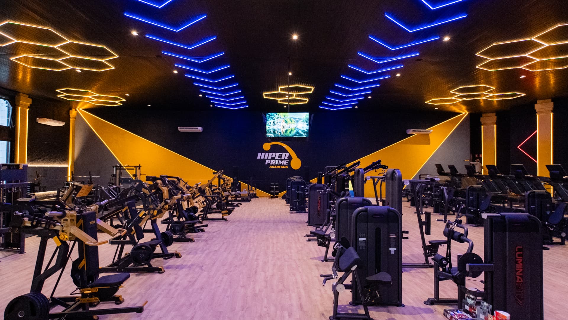 Ambiente de treino da Hiper Prime