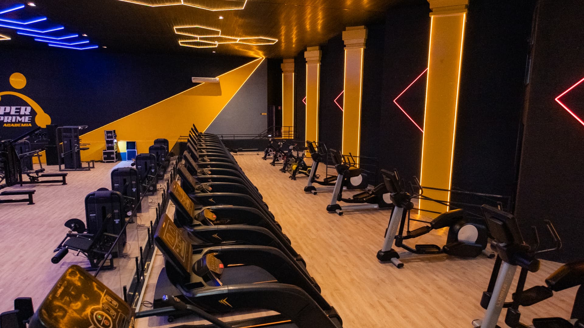 Ambiente de treino da Hiper Prime